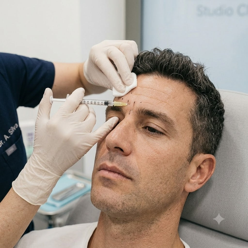 Botox entrecejo