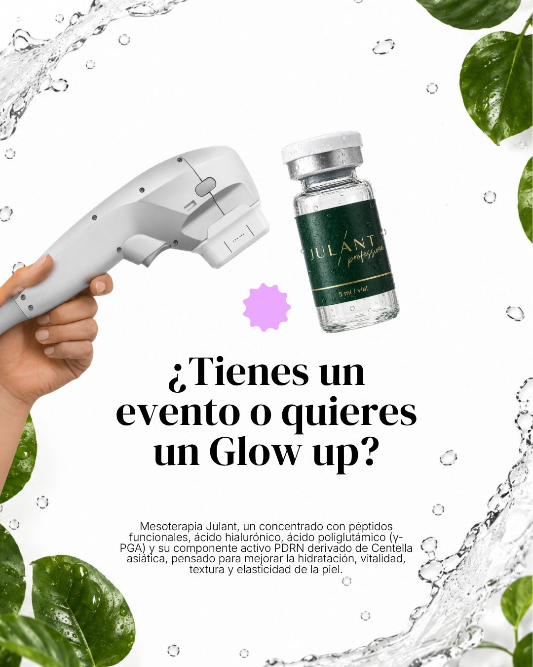 HIFU 12D Facial + Mesoterapia Julant PDRN
